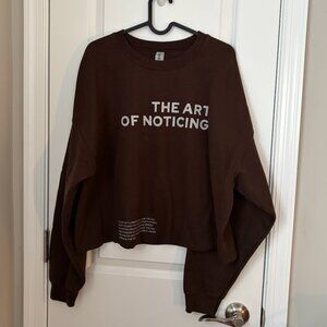 The Art Of Noticing Crewneck Sweatshirt